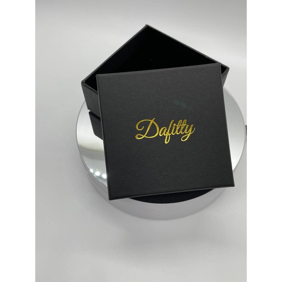 Open Huggie Hoop Earrings Plated 18k Gold - Picture 5 of 5